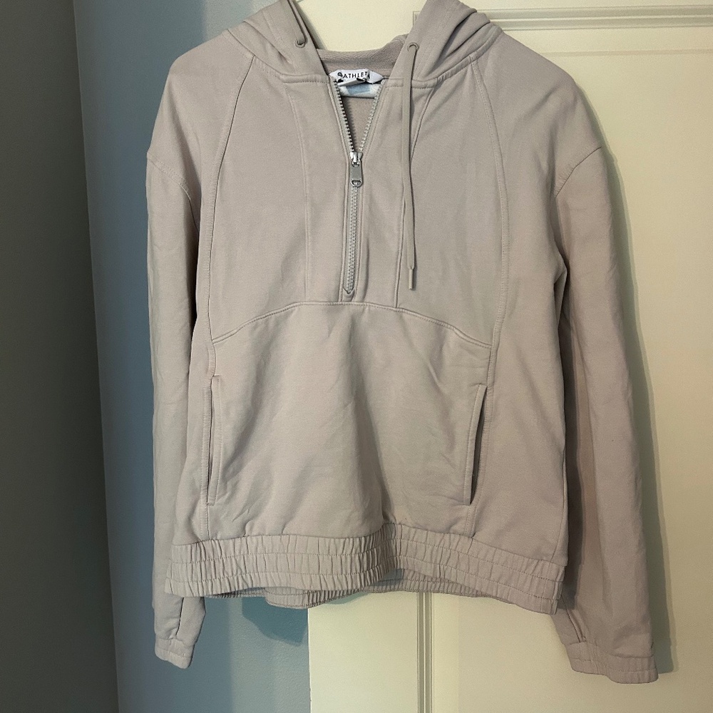 Athlete Retroterry 1/2 Zip Hoodie